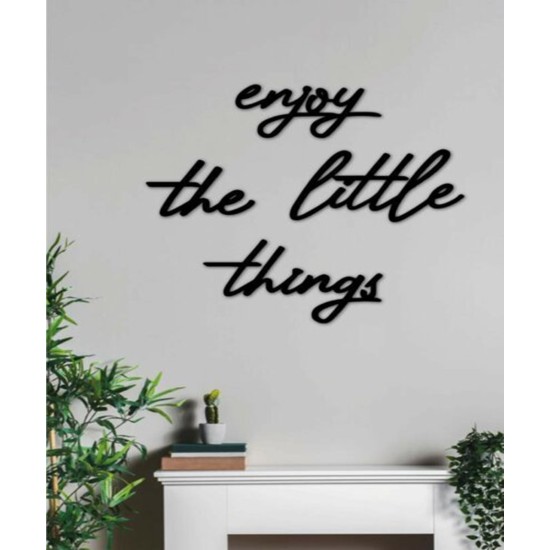 Enjoy The Little Things Duvar Tablosu Duvar Süsü 60x90