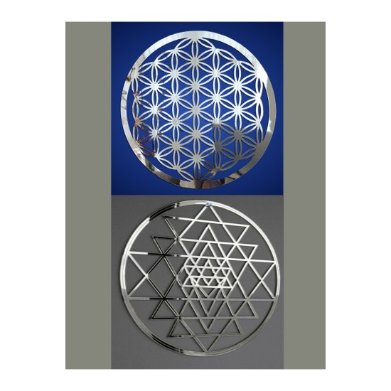 Kutsal Geometrik Şekiller Yaşam Çiçeği Sriyantra Set Torus HEDİYEMİZDİR